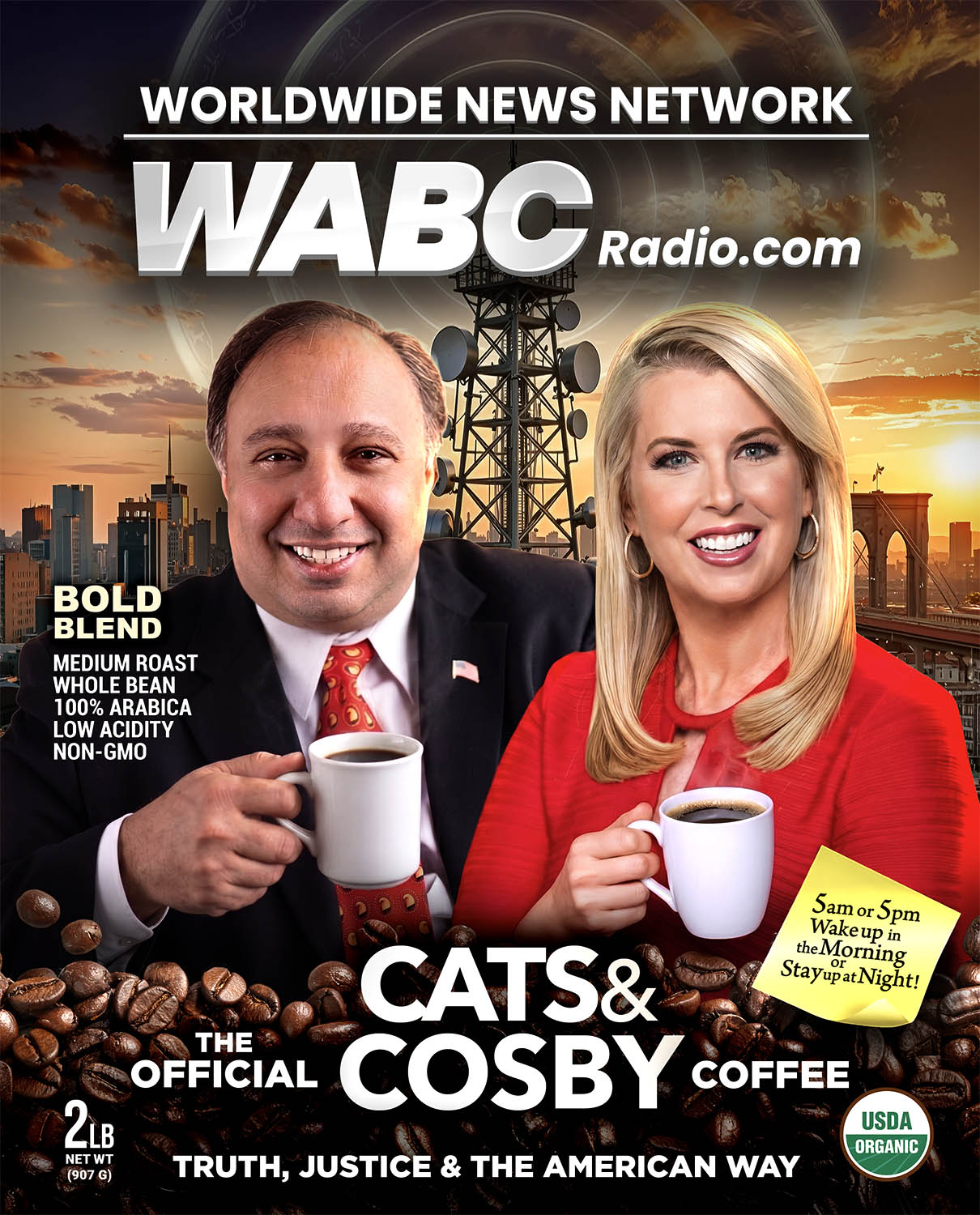 Cats & Cosby Organic Coffee